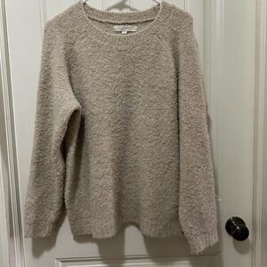 LOFT Women's Cream Sweater